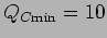 $ Q_{C\text{min}} = 10$